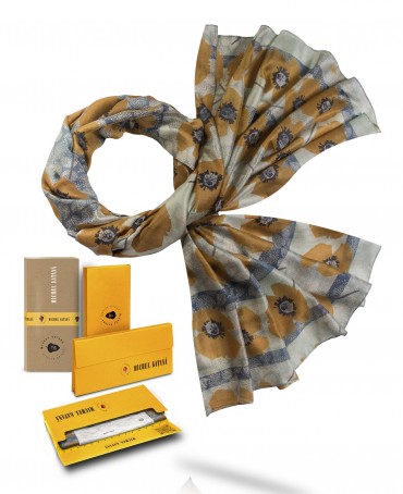 Палантин Женский SN40-FL.DE.DIEU/KAKI